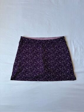 Y2K Purple Mini Tennis Skort